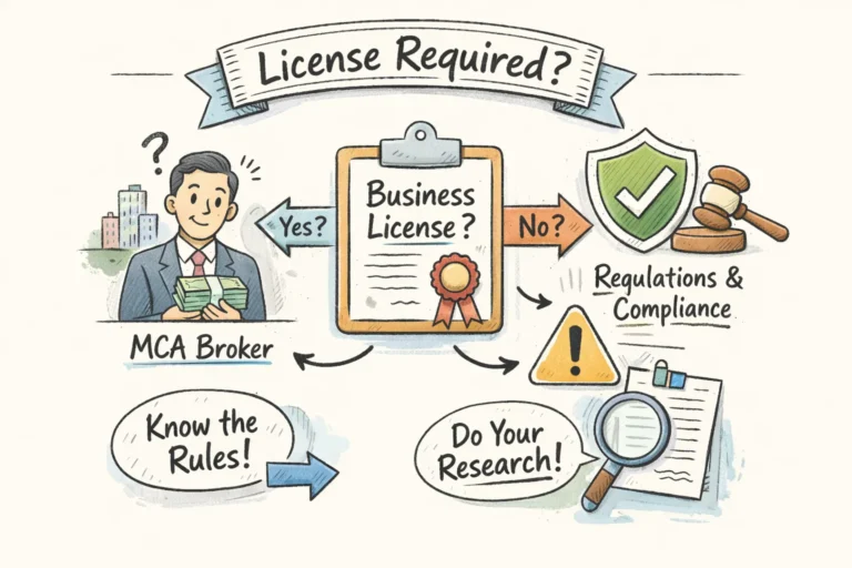 Do MCA Brokers Need a License? What You Must Know