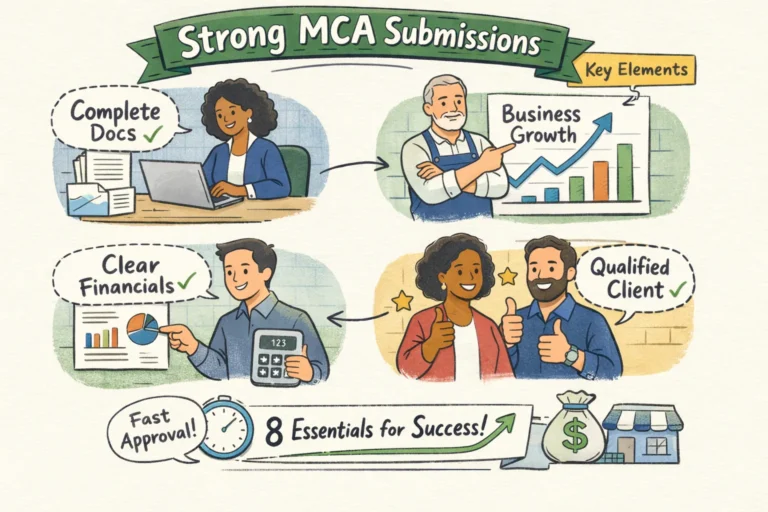 What Makes a Strong MCA Deal Submission: 8 Key Elements